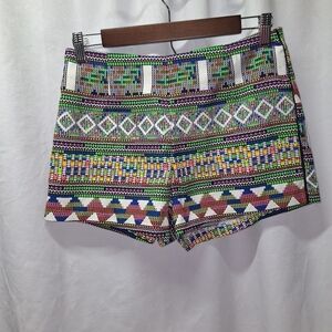 Joyce hippie multi-colored shorts medium
